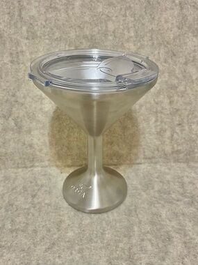 Orca Martini Glass, Stainless Steel - 8 oz